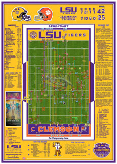 LSU CLEMSON 2020 ALUMNI SPECIAL EDITION image