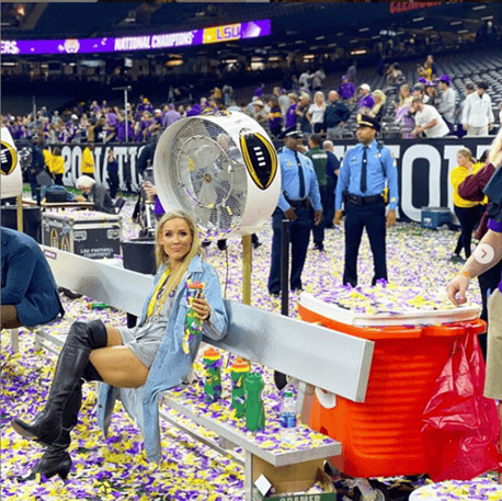 Lolo Jones at National Championship