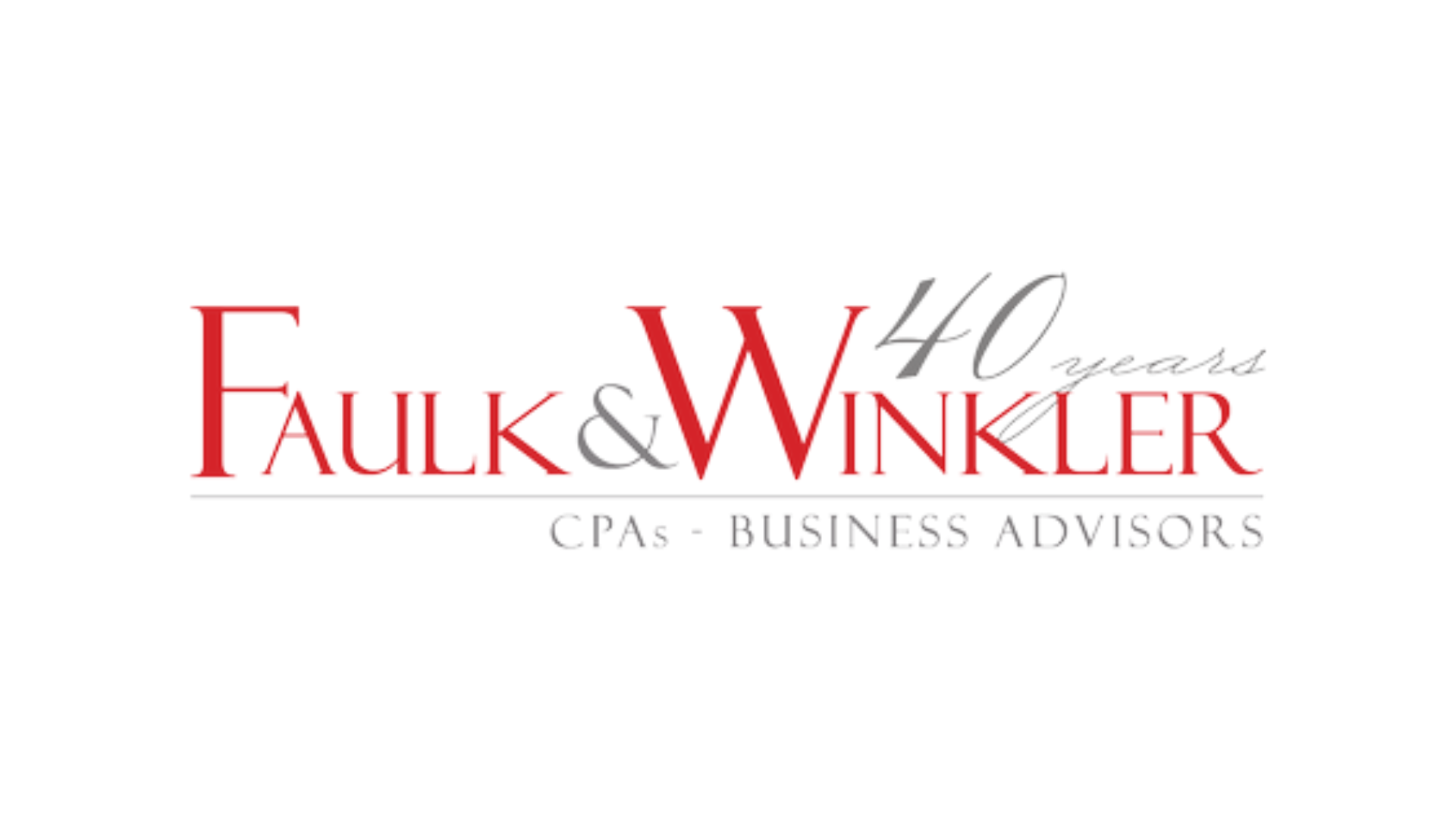 Faulk and Winkler Logo Faulk and Winkler Logo