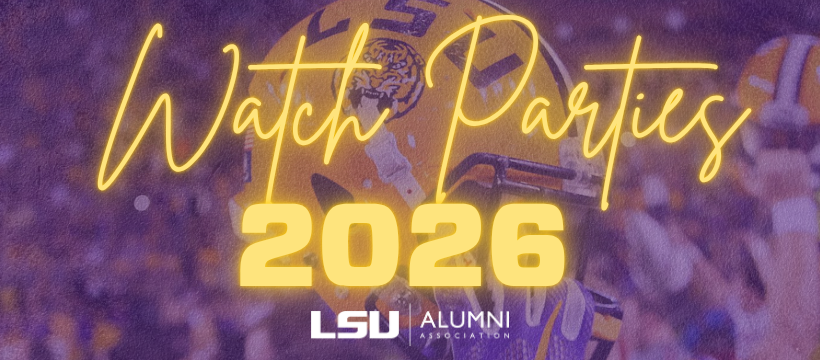 LSU Alumni Watch Parties 2026 - Website Header Graphic